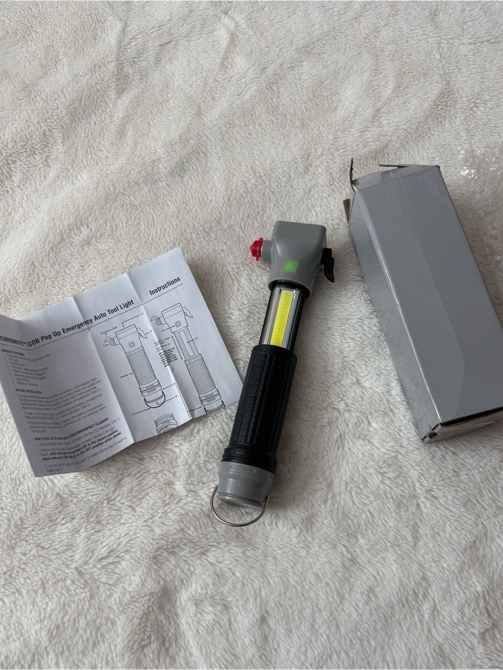 Portable COB Pop Up Emergency Auto Tool Light